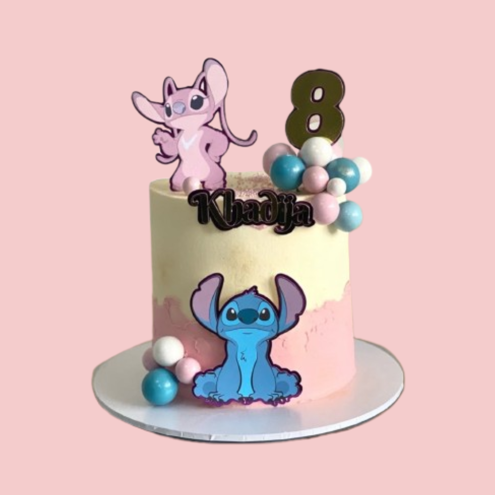 Tarta de lilo y stitch