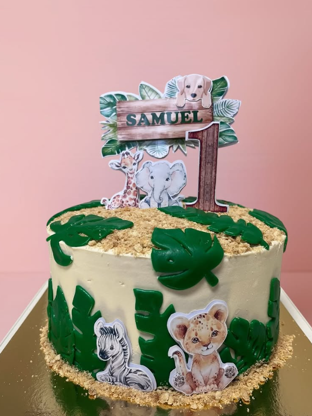 Tarta de animales