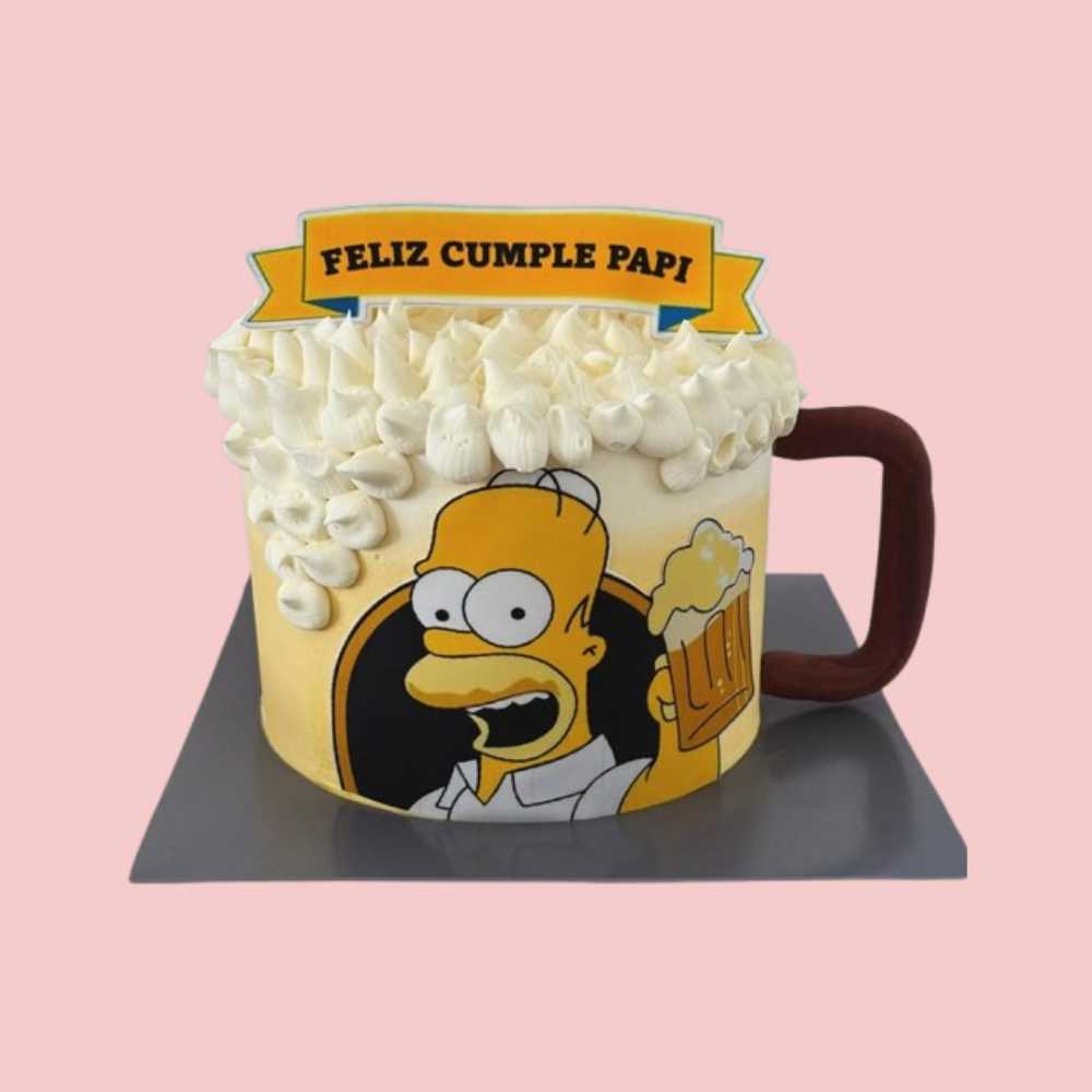 Tarta de Homer Simpson