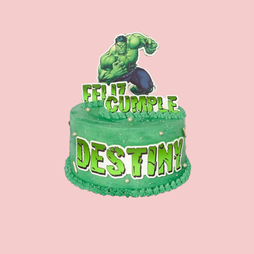Tarta de Hulk